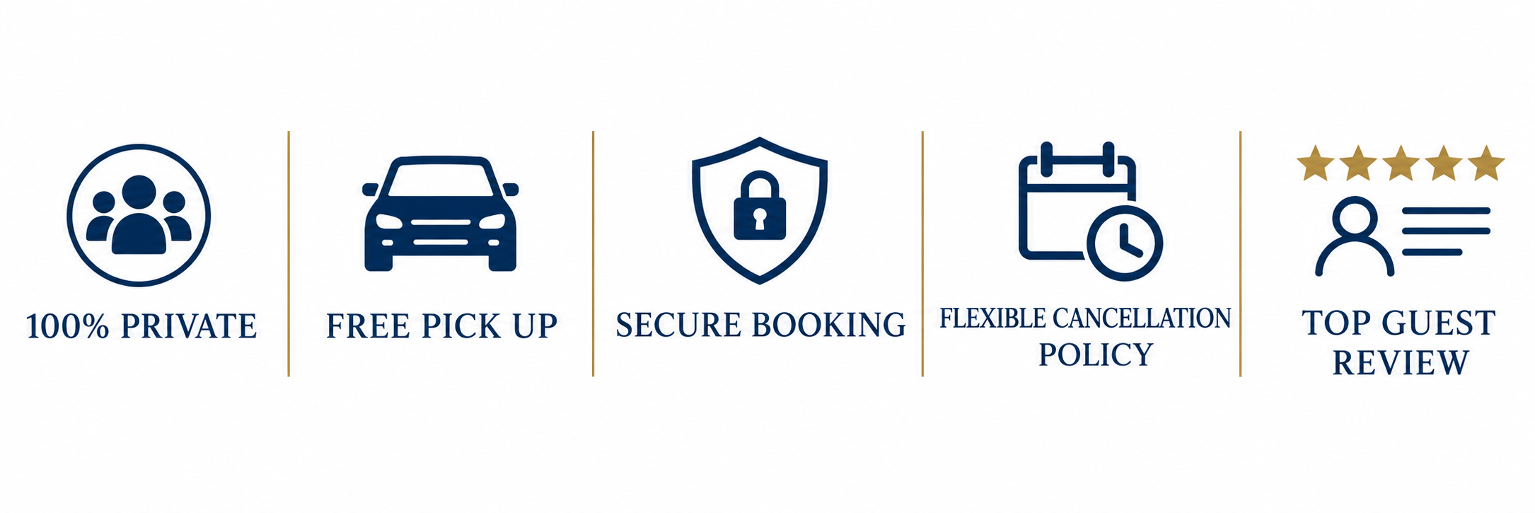 Premium booking features