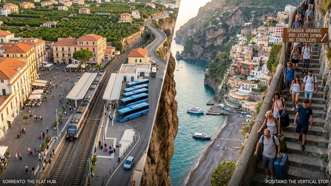Sorrento and Positano comparison